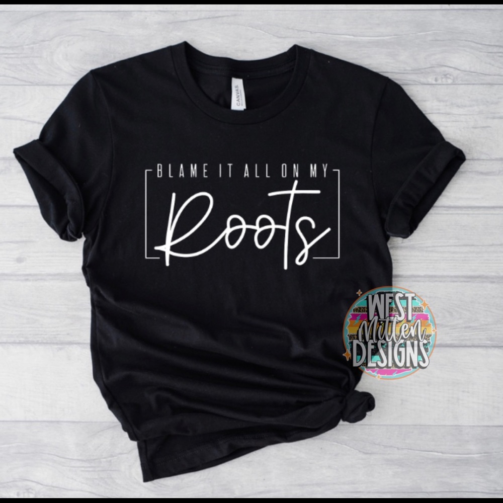 Blame It All On My Roots | Country Music TShirt | Garth Brooks Shirt | Country M
